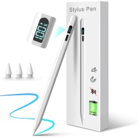 Stylus Pens for Ipad Pen 2018-2025- Pencil for Ipad 3X Faster Charge with Palm Rejection/Tilt Sensitivity for 11/10/9/8/7/6th Generation, Air 11/13''(M3), Pro11/12.9/13'', Air3-5, Mini 6/5